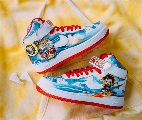 nike one piece anime collab.